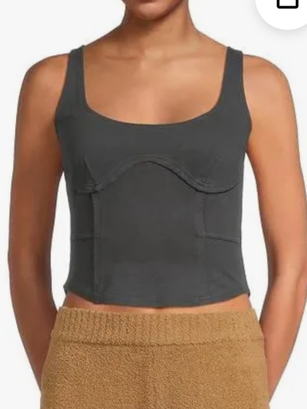 UGG Charcoal Grey Lennox Tank Top